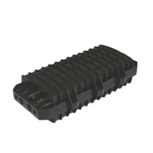 INLINE FIBER OPTIC SPLICE CLOSURE 72 -96 - 144 CORES 8 MECHANICAL PORTS